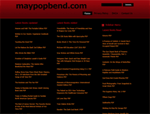 Tablet Screenshot of maypopbend.com